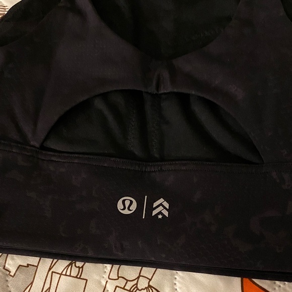 Lululemon Athletica Midnight Black Sports Bra - Picture 2 of 5